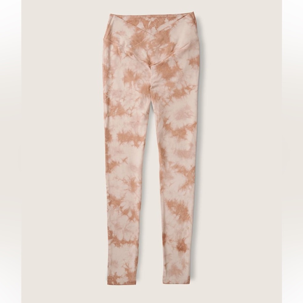 PINK by Victoria’s Secret cotton high-waist V crossover leggings in full length